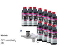 11 L Liqui Moly 1400 Trasmissione Vaico Filtro Olio per Nissan Murano II 3.5