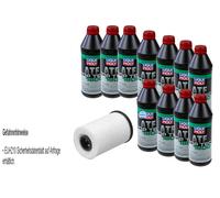 11 L Liqui Moly 1800 Olio per Ingranaggi Meyle Filtro Trasmissione VW Jetta IV