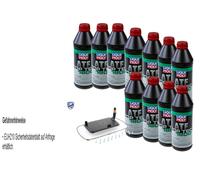 11 L Liqui Moly 1800 Trasmissione Vaico Filtro Olio per BMW X5 3.0d Land
