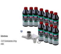 11 L Liqui Moly 1800 Trasmissione Vaico Filtro Olio per Nissan Murano II 3.5