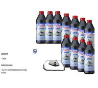 11 L Liqui Moly Atf III Vaico Filtro Olio Trasmissione per BMW 3er Cabriolet 320