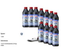 11 L Liqui Moly Atf III Vaico Filtro Olio Trasmissione per Peugeot 206 Cc 1.6