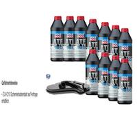 11 L Liqui Moly Top Tec Atf 1600 Vaico Filtro Olio Trasmissione per Jeep Gran