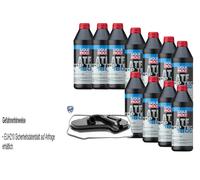 11 L Liqui Moly Top Tec Atf 1600 Vaico Filtro Olio Trasmissione per Jeep Grand