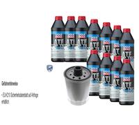 11 L Liqui Moly Top Tec Atf 1600 Vaico Filtro Olio Trasmissione per Jeep Grande
