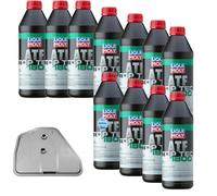 11 L LIQUI MOLY Top Tec ATF 1800 MEYLE Filtro Olio Cambio Per BMW X3 3.0d X5