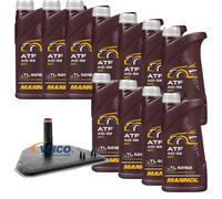 11 L mannol Atf AG52 Olio per Ingranaggi Vaico Filtro Trasmissione BMW X5