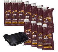 11 L MANNOL ATF AG55 FEBI Filtro Olio Cambio Per Audi A6 Avant 3.0 50 TDI Mild