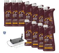 11 L MANNOL ATF AG55 VAICO Filtro Olio Cambio Per BMW X5 3.0d Land Rover Range