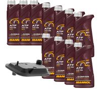 11 L mannol Atf AG55 Vaico Filtro Olio Trasmissione per Ford Fiesta VI Focus II