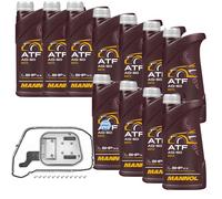 11 L mannol Atf AG60 Olio per Ingranaggi Meyle Filtro Trasmissione Audi Q5 2.0