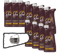 11 L mannol Atf Cambio Febi Filtro Olio Trasmissione per Nissan Qashqai + 2 I