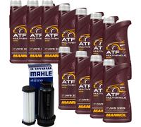 11 L MANNOL ATF Multivehicle JWS MAHLE Filtro Olio Cambio Per Ford Kuga II 2.0