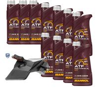 11 L MANNOL ATF Multivehicle JWS VAICO Filtro Olio Cambio Per Volvo C70 II