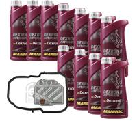 11 L MANNOL Dexron II Cambio Febi Filtro Olio Trasmissione per MERCEDES CLASSE S