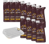 11 L MANNOL Dexron III VAICO Filtro Olio Cambio Per Audi A6 2.6 2.3 100