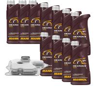 11 L MANNOL Dexron III VAICO Filtro Olio Cambio Per Nissan X-Trail 2.0 4x4 2.5