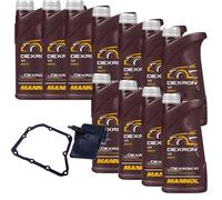 11 L mannol Dexron VI Denckermann Filtro Olio Trasmissione per Opel Saab YS3F
