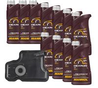11 L MANNOL Dexron VI FEBI Filtro Dell'Olio Del Cambio Per Opel Z18 2.0 CDTi 1.5