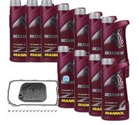 11 L MANNOL Dexron VI MEYLE Filtro Olio Cambio Per VW 2H_ S1B 2.0 BiTDI 4motion