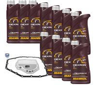 11 L MANNOL Dexron VI VAICO Filtro Olio Cambio Per Lada 2194 1.6 2192