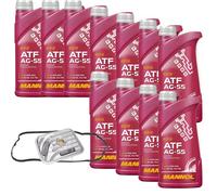 11 L mannol Olio Idraulico Atf AG55 Febi Filtro Trasmissione per Ford Focus II