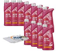 11.L mannol Olio Idraulico Atf AG55 Vaico Filtro Trasmissione per VW Golf III