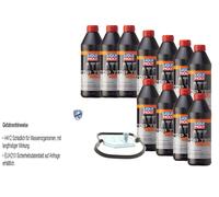 11 L Motore Liqui Moly 1100 Olio per Ingranaggi Vaico Filtro Trasmissione