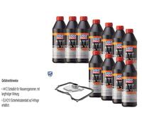 11 L Motore Liqui Moly 1100 Olio per Ingranaggi Vaico Filtro Trasmissione Mini