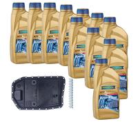 11 L RAVENOL ATF T-WS Olio Cambio Automatico Con Filtro per BMW X1 E84 xDrive18d