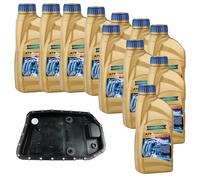 11 L RAVENOL ATF T-WS Olio Trasmissione + Filtro Per BMW 1er E87 116i 120d E81