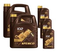 11 Litri PEMCO 102 SAE 20W-50 Olio Motore API SL/CF Engine Oil
