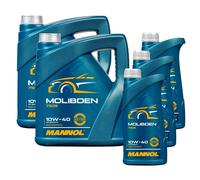 11 Litro MANNOL olio motore Molibden Benzina 10W-40 Api Sl / Cf Oil 11192286