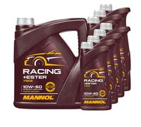 11 Litro mannol Racing + Ester 10W-60 olio motore Api Sn / CH-4 Acea A3/B4