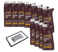 11 Litro MANNOL Trasmissione Atf-Ws Filtro Olio per Jeep Cherokee 2.5 Tdi 4x4