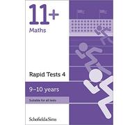 11+ Maths Rapid Tests Book 4 for GL and CEM: Year 5, Ages 9-10