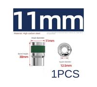 (11 mm) 1/2 Cinghia per borse portautensili verde con bussola esagonale, set di bussole spesse per impieghi gravosi