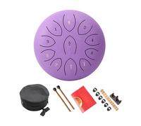11 NOTE Tamburo Lingua Acciaio Piccolo Tamburo Curativo Portatile Boccola A Mano Drum Percussione Strumento Per Meditazioni Durata