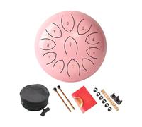 11 NOTE Tamburo Lingua Acciaio Piccolo Tamburo Curativo Portatile Boccola A Mano Drum Percussione Strumento Per Meditazioni Durata