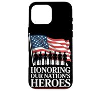 11 novembre Onorare la Giornata dei veterani degli eroi delle nostre nazioni Custodia per iPhone 16 Pro Max