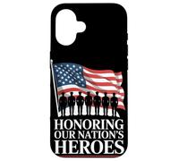 11 novembre Onorare la Giornata dei veterani degli eroi delle nostre nazioni Custodia per iPhone 16