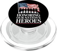 11 novembre Onorare la Giornata dei veterani degli eroi delle nostre nazioni PopSockets PopGrip per MagSafe