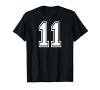 11 Numero Undici Team Sports Graphic Design Matching Varsity Maglietta