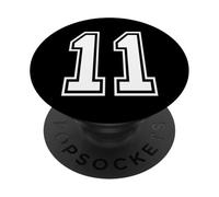 11 Numero Undici Team Sports Graphic Design Matching Varsity PopSockets PopGrip Adesivo
