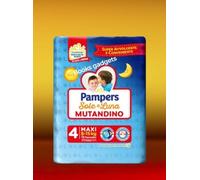 11 Pacchi (165 Mutandine) Pampers Sole e Luna Mutandino Pannolino Tg. 4 (8-15Kg)
