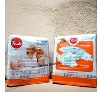 11 Pacchi (220 Pannolini) Trudi Baby Care Pannolino Unisex 3 Midi (4/9 Kg)
