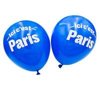 11 palloncino baudruche stampato PSG, collezione ufficiale Paris Saint Germain
