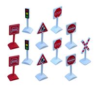 11 Pcs Cartelli Stradali Giocattolo Segnali Giocattoli Per Bambini