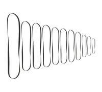 11 Pcs Cintura Per Il Giocatore Discografico Accessori Giradischi