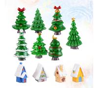 11 Pcs Decorazione Della Scena Neve Accessori Per Casa in Miniatura